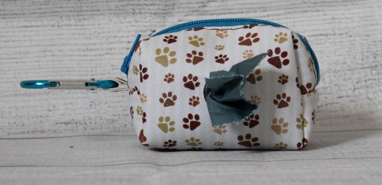 Paw Print Dog Waste Bag Dispenser