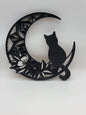 Cat Crescent Moon