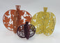 3D Fall Pumpkins in Solid Colors Set of 3