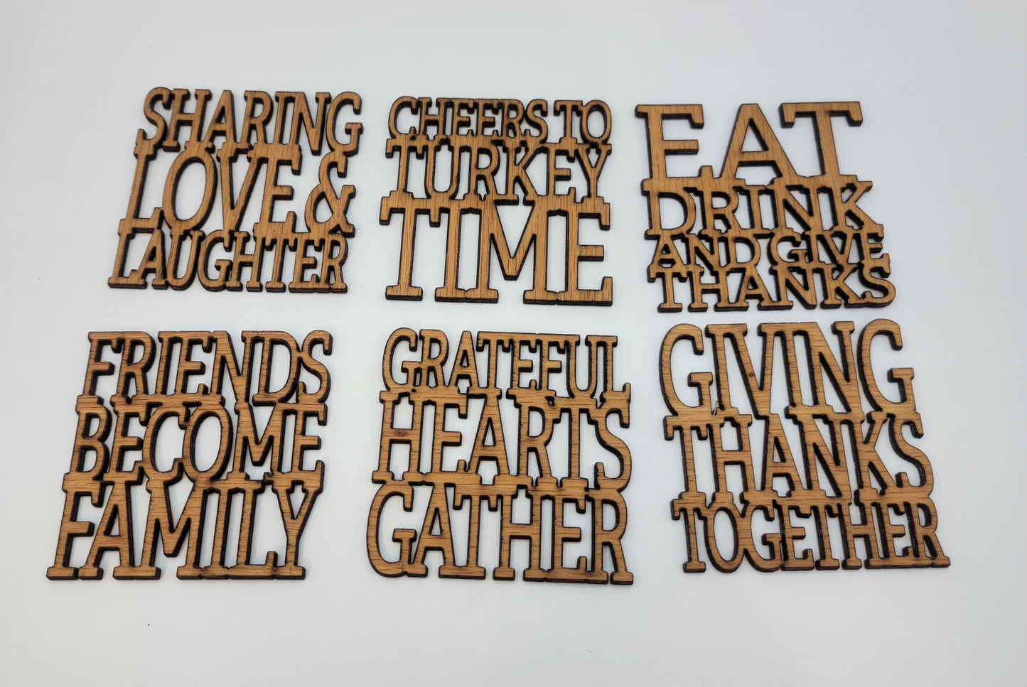 Thankful Coasters Set of 6